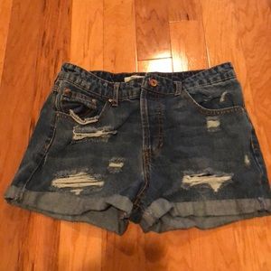 jean shorts
